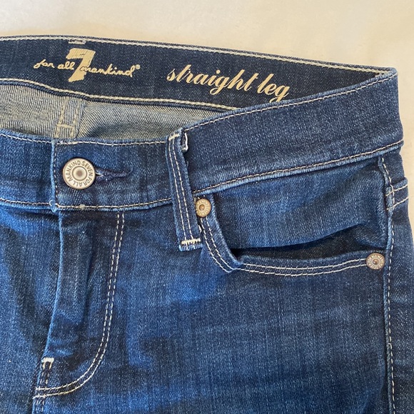 Seven for all Mankind Straight Leg Jeans - Picture 4 of 5